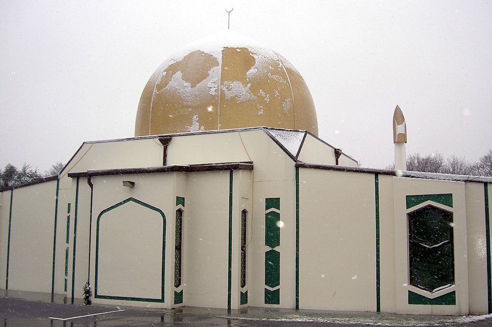 Christchurch Mosque where the shootings took place.
