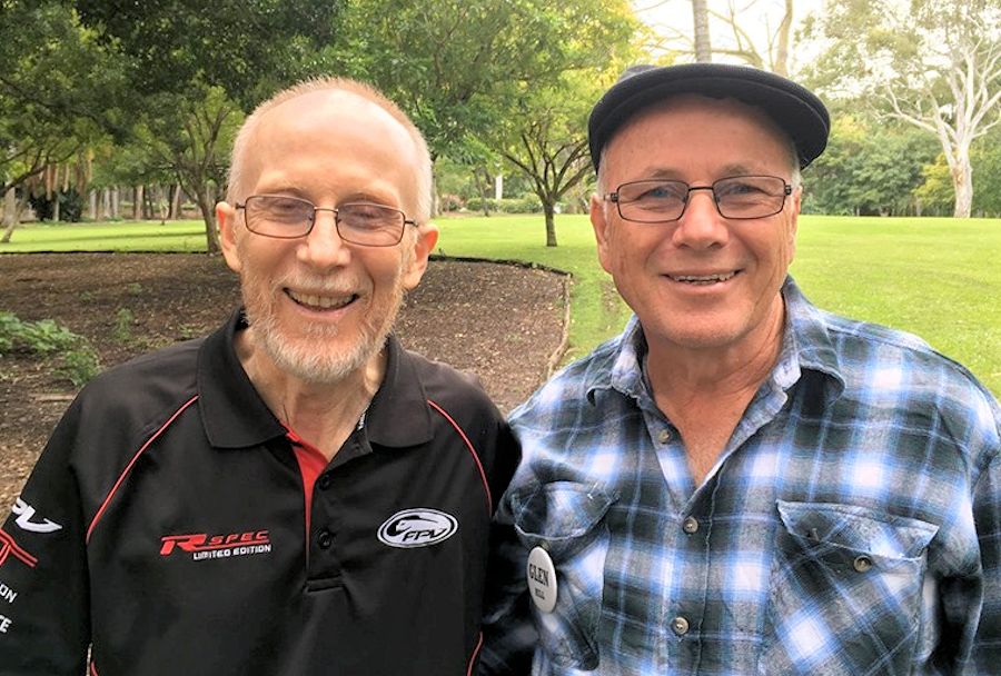 Wayne Hill, enrolled 1974 and his brother Glen, enrolled 1966.