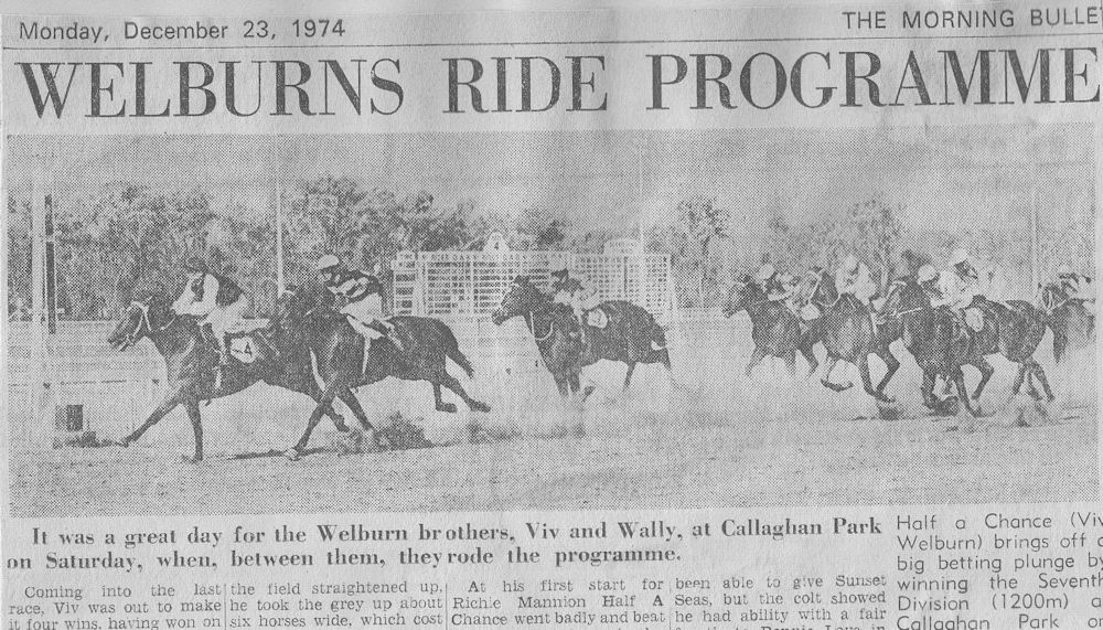 Welburns Ride Programme